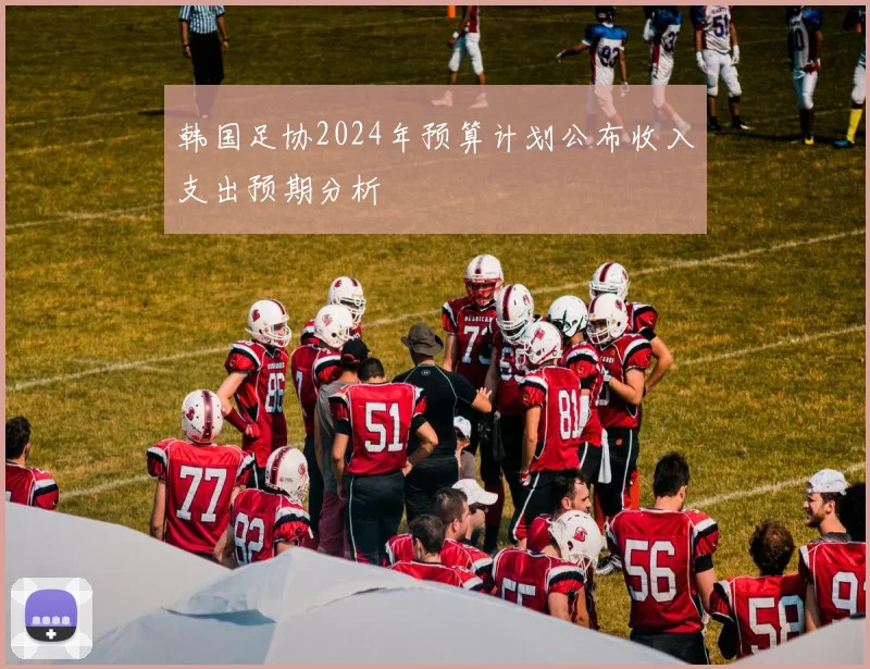 韩国足协2024年预算计划公布收入支出预期分析